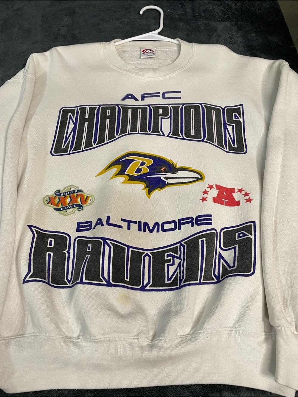 VINTAGE Super Bowl 35 crew